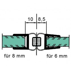 Магнитный уплотнитель 180°