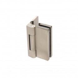 Петля Madrid стекло/стена 90° с выемкой под уплотнитель, открытие наружу