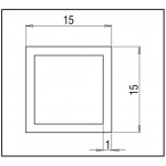 Стабилизационная штанга Bohle square 15x15