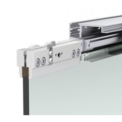 Набор раздвижной двери с креплением к потолку  с неподвижной створкой Bohle MasterTrack FT 80