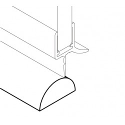 Порог акриловый 10 мм
