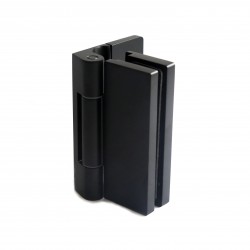 Петля Madrid стекло/стена 90° с выемкой под уплотнитель, открытие наружу